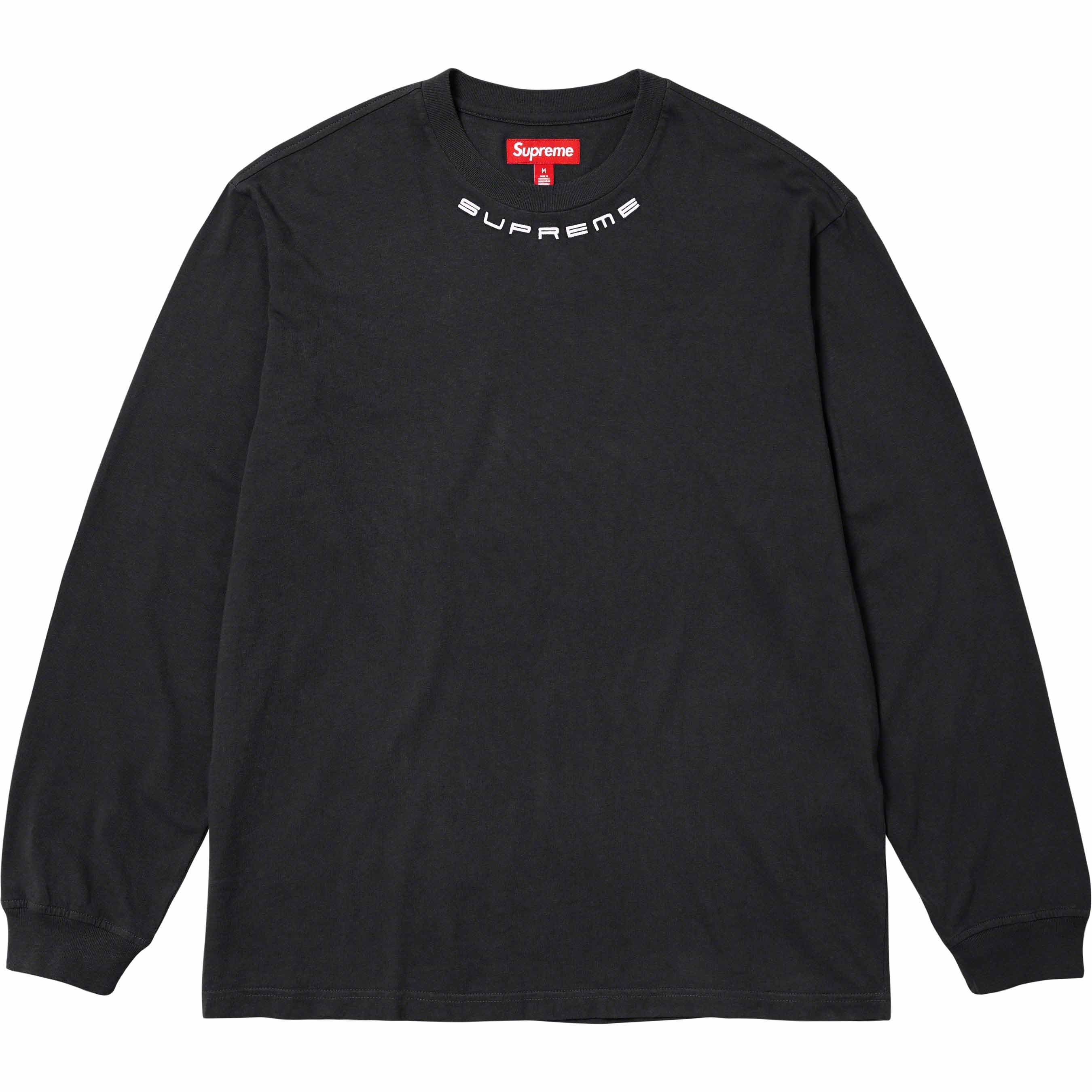Collar Logo L/S Top view 14